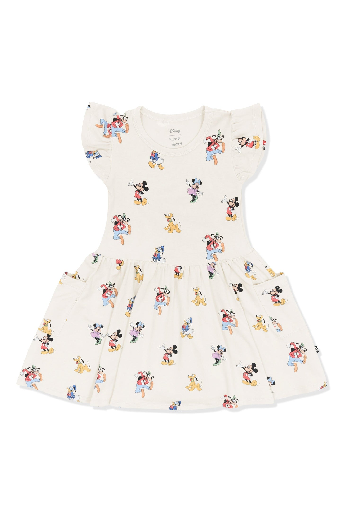 Pocket Dress in Mickey Mouse and Friends